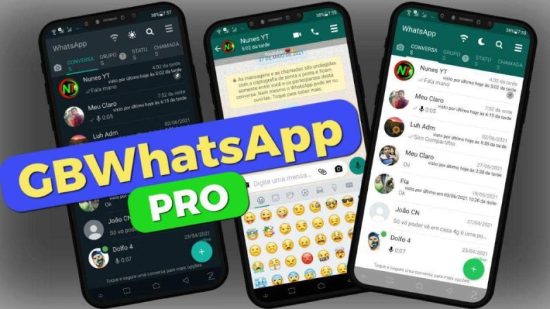 WhatsApp GB Pro v17.57 Atualizado 20/11/23 – Alex Mods