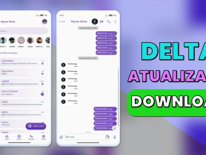 Delta WhatsApp v5.2.3 F Em Português Br. +Novidades